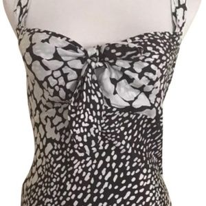 J CREW 4 Silk Python Print Tank Blouse